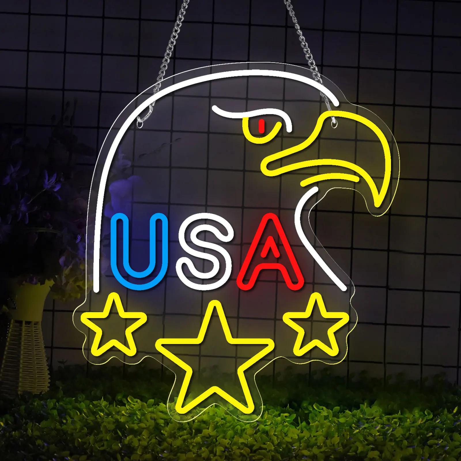 USA Eagle LED ׿   ũ ִ ׿ , Ȩ ħ ӹ Ƽ  Ŭ  Ʈ , USB LED 